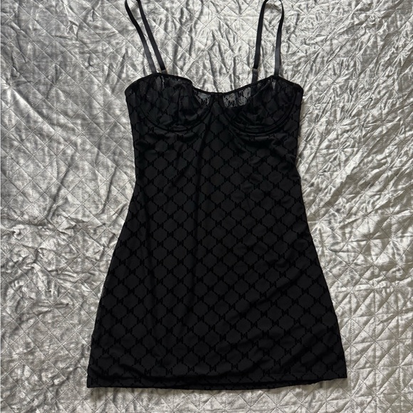 Black Mini Dress - Picture 1 of 4